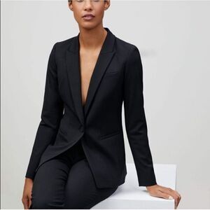 Rachel Roy Black Tuxedo Blazer size 4 S